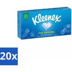 Kleenex Original Tissues 72 stuks per verpakking - Bulkverpakking - 20 stuks