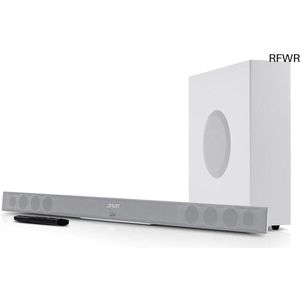 RFWR® Slanke 2.1 Soundbar met Draadloze Subwoofer en Bluetooth voor TV en Muziek