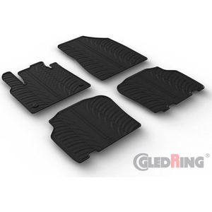 Gledring - GL 0515 - Rubbermatten - Voor Mercedes Citan Tourer (W420) 2021 - Set van 4