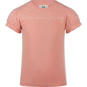 Koko Noko R-girls 4 Meisjes T-shirt - Coral pink - Maat 86