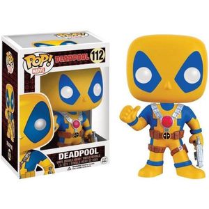 MARVEL - Bobble Head POP N° 112 - Deadpool Yellow Costume (underground toys)
