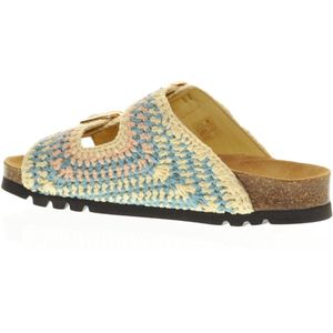 Scholl - Noelle Crochet - Slipper - Lichtgeel - Polyester