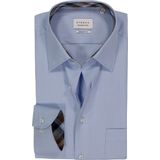 ETERNA - Modern Fit - Overhemd - Lichtblauw - Strijkvrij
