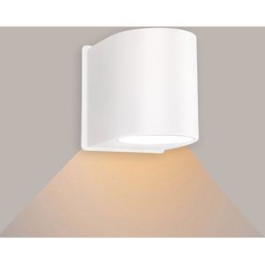 Ledmatters - Wandlamp Wit - Down - Dimbaar - 4 watt - 350 Lumen - 4000 Kelvin - Koel wit licht - IP65 Buitenverlichting
