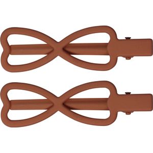 Jessidress® Haarclips Dames Haarclip Matte kleuren Haar Clip - Oranje