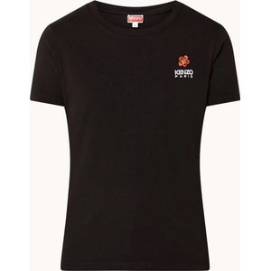 Kenzo Crest Logo Classic T-shirt - Zwart - Maat S