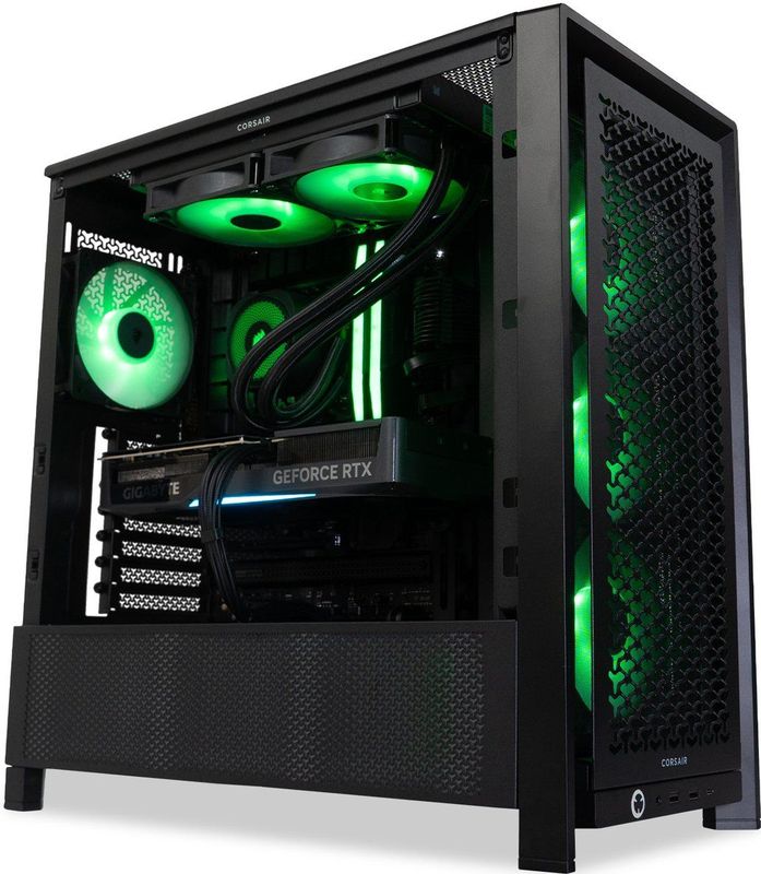 Corsair - Epic Corsair Ultra Gaming PC - Zwart - 64 GB DDR5 - 4 TB SSD