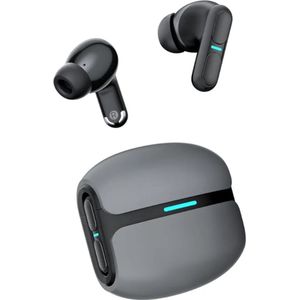 Oordopjes-Draadloze Bluetooth 5.3 - Deep Bass- ENC Noise Cancelling RGB verlichting
