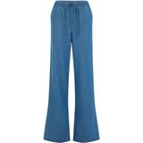 Blue Ridge - Dames wide leg broek - Blauw - Relaxed Fit - Katoen
