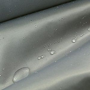 Waterdichte Outdoor Stof voor Regenkleding en Zeilen - Katoenmix, 150 cm Breed, Blauw Grijs