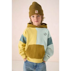 Sissy-Boy - Colourblock Hoodie - Geel