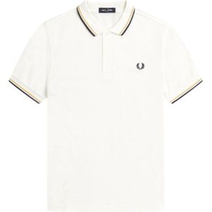 Fred Perry - Polo M3600 Ecru R71 - Slim-fit - Heren Poloshirt Maat M