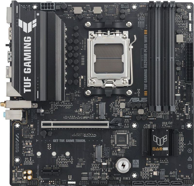 ASUS - TUF GAMING A620AM-PLUS WIFI - Moederbord - Micro ATX - Socket AM5