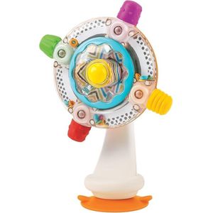 Infantino - Sensory Spinning Wheel - Kinderstoel Speelgoed - Activiteitsspeelgoed voor baby's