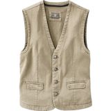 Jan Vanderstorm herren Bodywarmer - 54 - beige