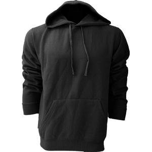 Russell Kleuren Unisex - Hooded Sweatshirt / Hoodie (Zwart)