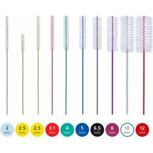 6x Lactona Ragers Easyclean L/M 6,5mm Zwart 5 stuks