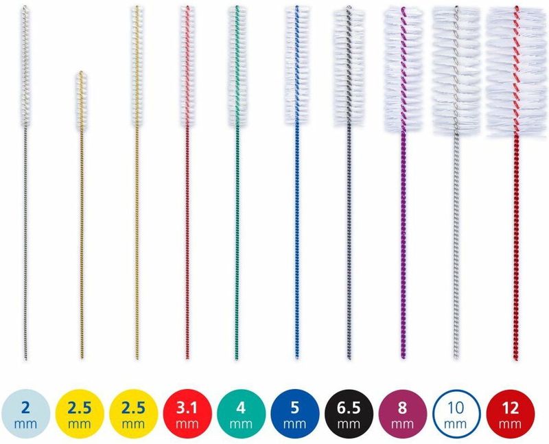 6x Lactona Ragers Easyclean L/M 6,5mm Zwart 5 stuks