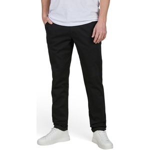 Jack & Jones Heren Chino Broek JAMES JJMITCH slim Zwart Volwassenen