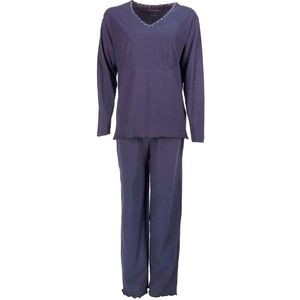 Irresistible Dames Pyjama - Katoen - V Hals - Paars - Maat S