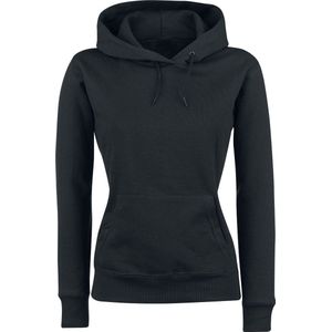 Fruit Of The Loom Lady-Fit Dames Trui met capuchon - zwart - XXL