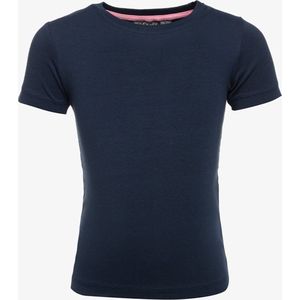 TwoDay meisjes basic T-shirt blauw - Maat 92
