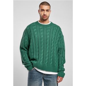 Urban Classics - Boxy Sweater - Groen - Gebreide Trui