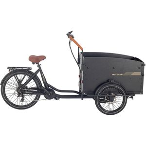 Aitour Starter, e-bakfiets met klepdeur, 7 speed, 48V, 13.4Ah