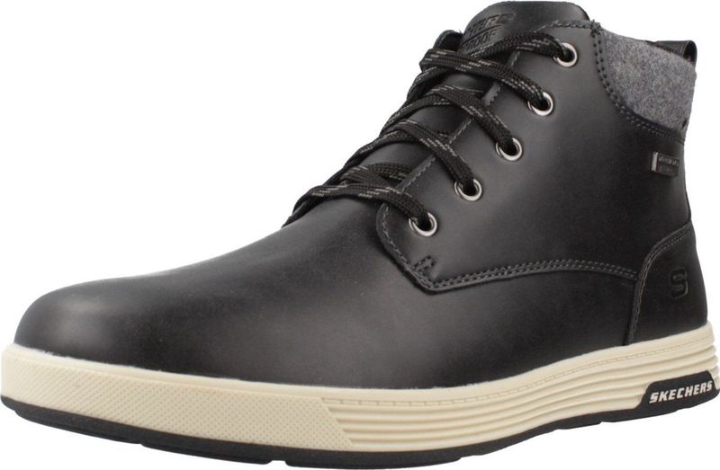 Skechers, Heren, Schoenen, Zwart, Maat: 40 EU Synthetisch,