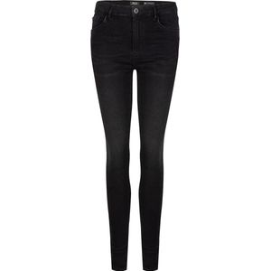 Rellix Xelly Super Skinny Jeans Meisjes - Broek - Zwart - Maat 176