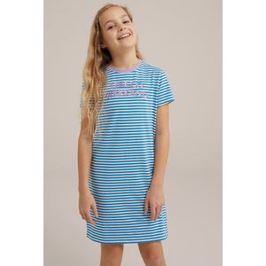 WE Fashion Meisjes nachthemd met dessin