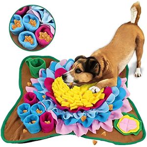 CS® - Snuffelmat Hond - Denkspel Hond - Likmat hond - slowfeeder hond - hondenspeelgoed intelligentie