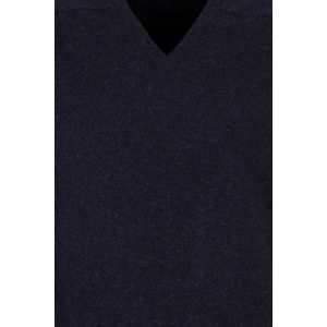 William Lockie - Pullover - Donkerblauw - 100% Lamswol
