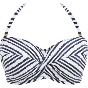 Fantasie Sunshine Coast UW Twist Bandeau Bikini Top Dames Bikinitopje - Maat 75I (EU)