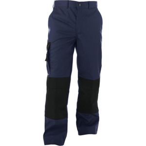 Basicline Devon Werkbroek Donkerblauw/Zwart