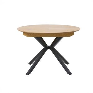Giga Living - Eettafel Cesura - Uitschuifbaar - Eiken - Ø120-160cm