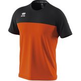 Errea - T-Shirt Mc Jr. - Oranje Zwart - Sportwear - Kind