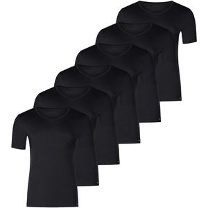 Skiny Heren onder t-shirts 6 pack Basis