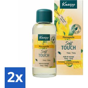 Kneipp - Massageolie - Ylang-Ylang - Vitamine E - Voor alle huidtypen - 100 ml - Voordeelverpakking - 2 stuks