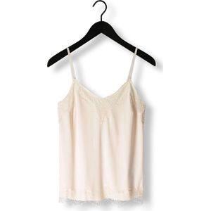 CC Heart Cc Heart Rosie Lace Top Tops & T-shirts Dames - Shirt - Creme - Maat XXL