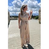 SisterS point - Jumpsuit Guto Ju4 19010 - Champagne - Dames