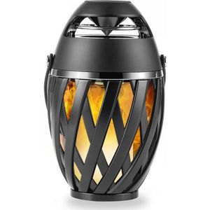Bluetooth-luidspreker voor buiten, waterdicht, cadeau voor mannen, papa, draadloze luidspreker voor terras, zwembad, zaklamp, led-vlamluidspreker, coole gadgets voor accessoires