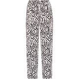 myMo - ROCKS - Broek - Zwart/Wit - Wide Leg - High Waist