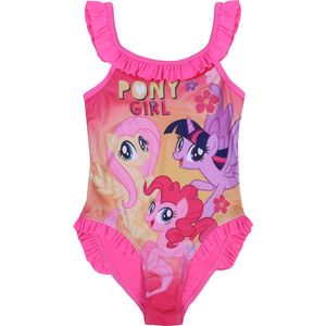 Roze badpak met ruches My Little Pony