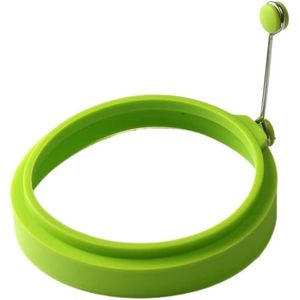 Waledano® Eiervormer - Pancake Ring - Bakvorm Eieren - Siliconen Bakvorm - Cakevorm - Eierkookring - Handvat - 2 Stuks