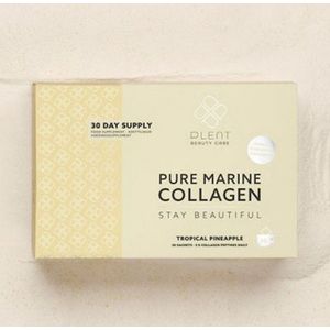 Plent Beauty Care - Pure Vis Collageen (+ vit c) - Tropical Pineapple - 30 sachets met een heerlijke perfect afgemeten dagelijkse dosis