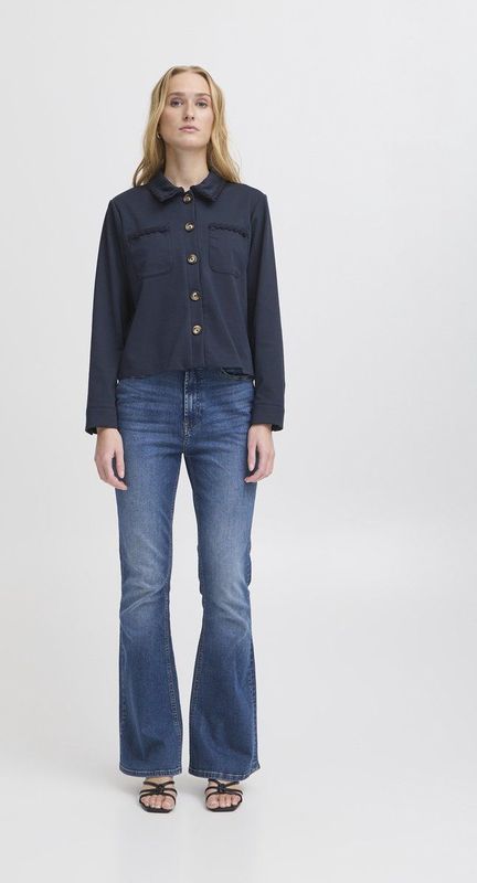 ICHI - IHSIMONSE JA - Dames - Lange mouwen shirts