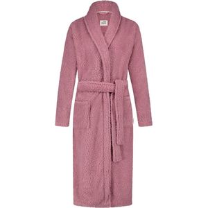 Ten Cate Dames Badjas Fleece Pink Teddy