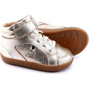OLD SOLES - kinderschoen - hoge sneakers - spartan - gold pebble