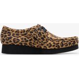 CLARKS WallabeeEVO Heren Veterschoenen - Leer - Zwart